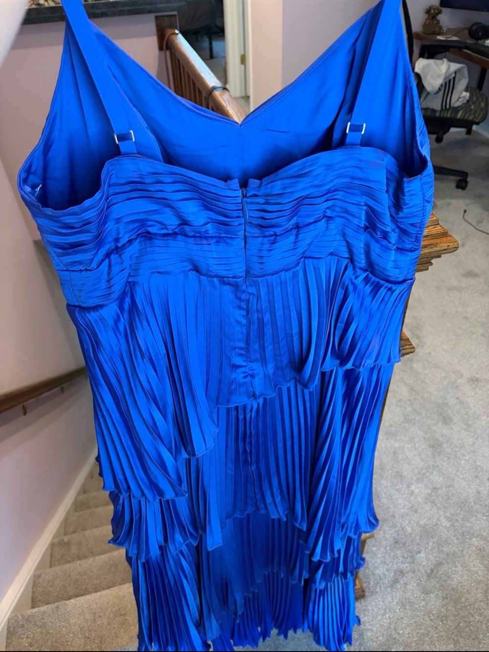 Abercrombie silk dress royal blue brand new - Picture 3 of 3